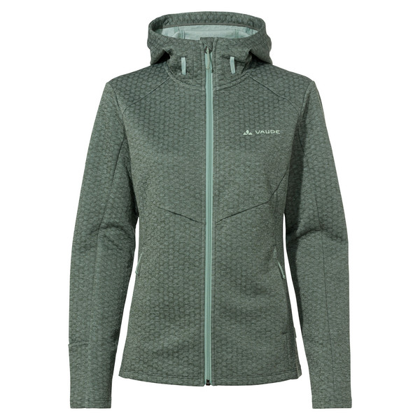 WOMEN'S SKOMER HIKING HOODY Damen - Fleecejacke-AGAVE
