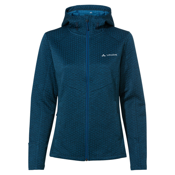WOMEN'S SKOMER HIKING HOODY Damen - Fleecejacke-DARK SEA