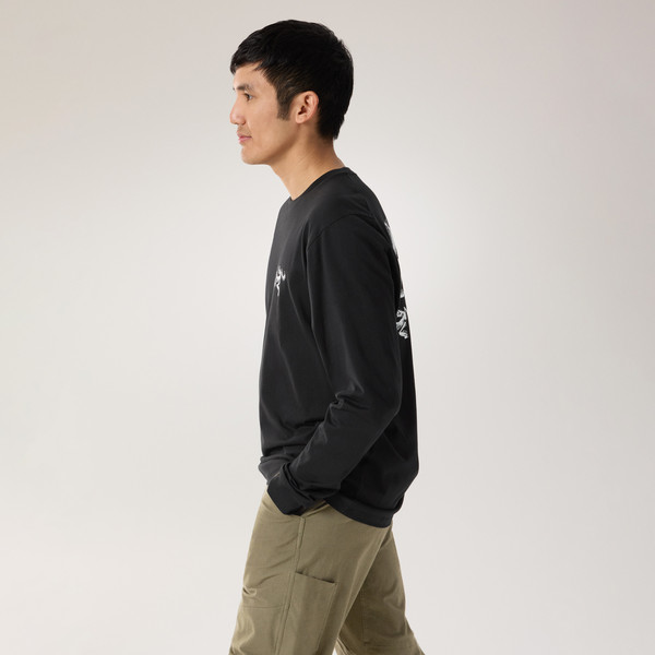 Arc'teryx KRAGG SL COTTON BIRD TILE LS M Herren - Langarmshirt Ansicht 4