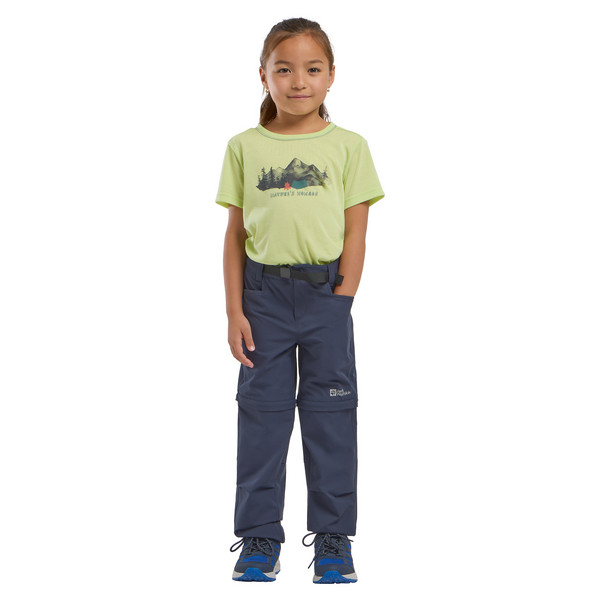 Jack Wolfskin ACTIVE ZIP OFF PANTS K Kinder - Softshellhose Ansicht 12