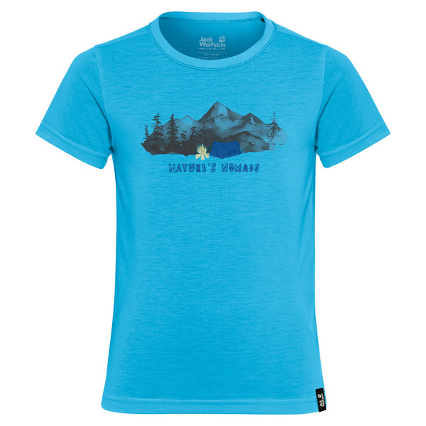HIKING GRAPHIC T KIDS Kinder - Funktionsshirt-PRINT EMPIRE BLUE