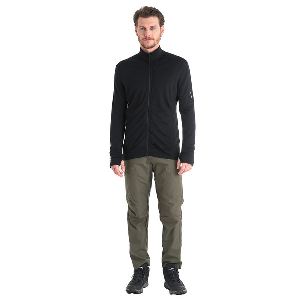 Icebreaker MEN MERINO 260 QUANTUM LS ZIP Herren - Wolljacke Ansicht 8