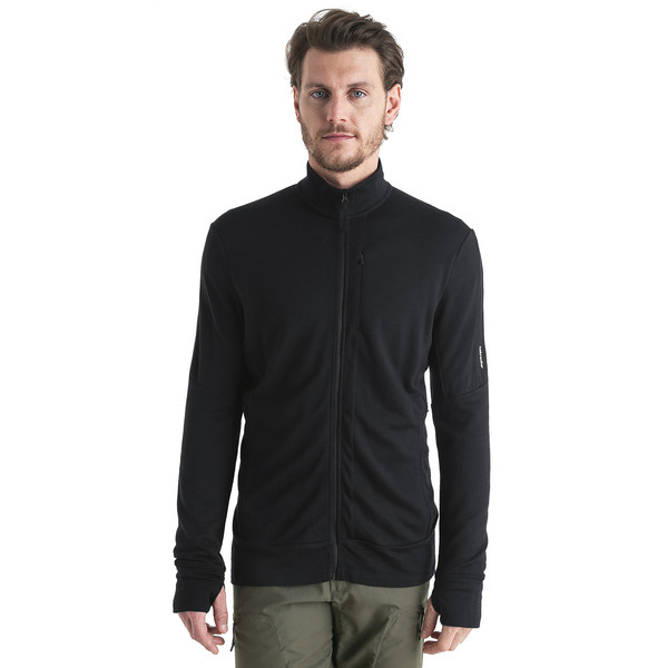 Icebreaker MEN MERINO 260 QUANTUM LS ZIP Herren - Wolljacke Ansicht 6