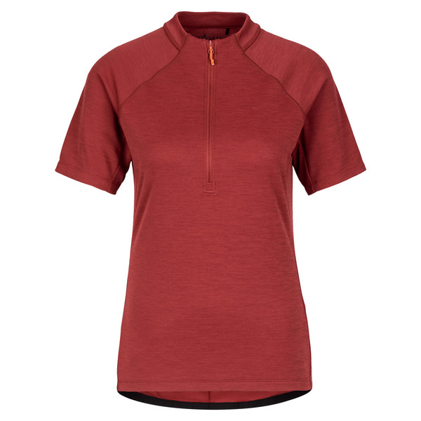 HOSBY BIKE T-SHIRT Damen - Fahrradtrikot-ROSEWOOD
