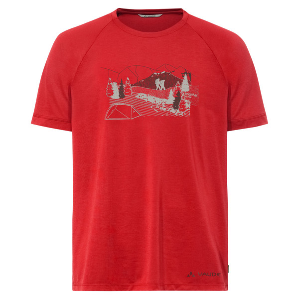 MEN'S GLEANN T-SHIRT II Herren - Funktionsshirt-MARS RED