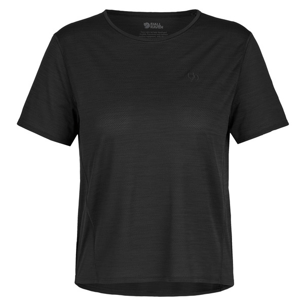 ABISKO LITE SS W Damen - T-Shirt-BLACK