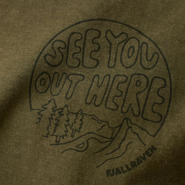 Fjällräven HEMP BLEND OUT HERE T-SHIRT W Damen - T-Shirt Ansicht 7