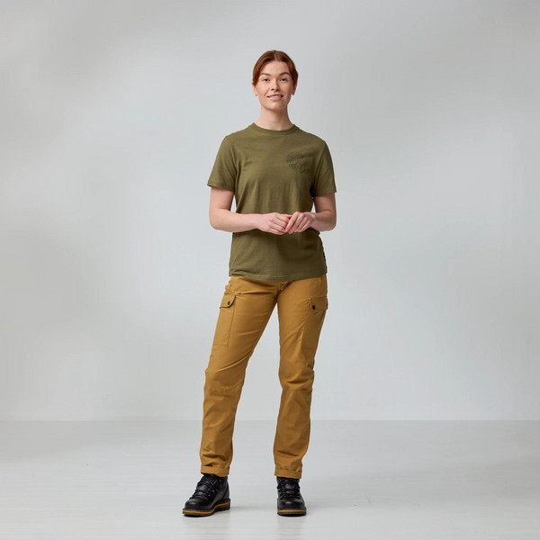 Fjällräven HEMP BLEND OUT HERE T-SHIRT W Damen - T-Shirt Ansicht 8