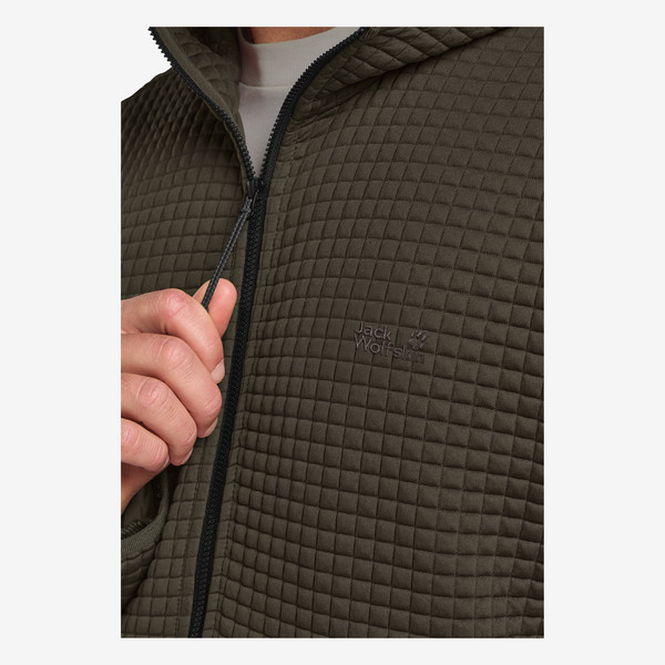 Jack Wolfskin MOGARI HOODED FZ M Herren - Fleecejacke Ansicht 9