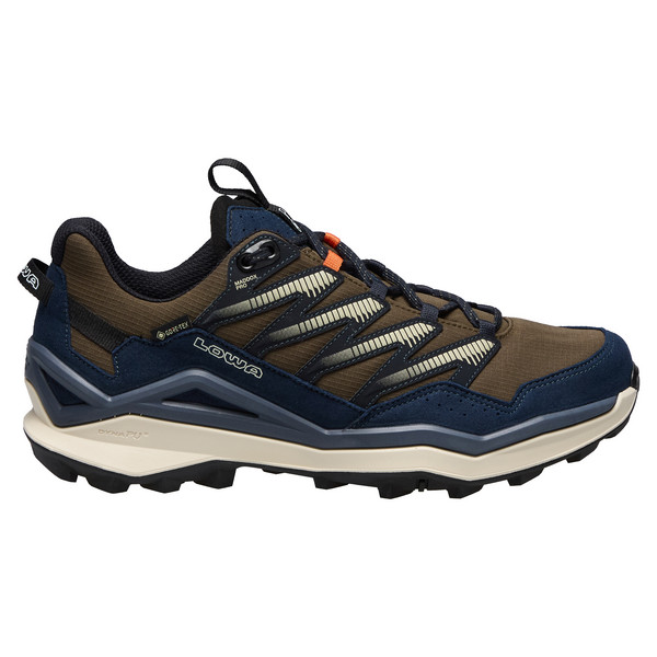MADDOX PRO GTX LO Herren - Wanderschuhe-NAVY/OLIV
