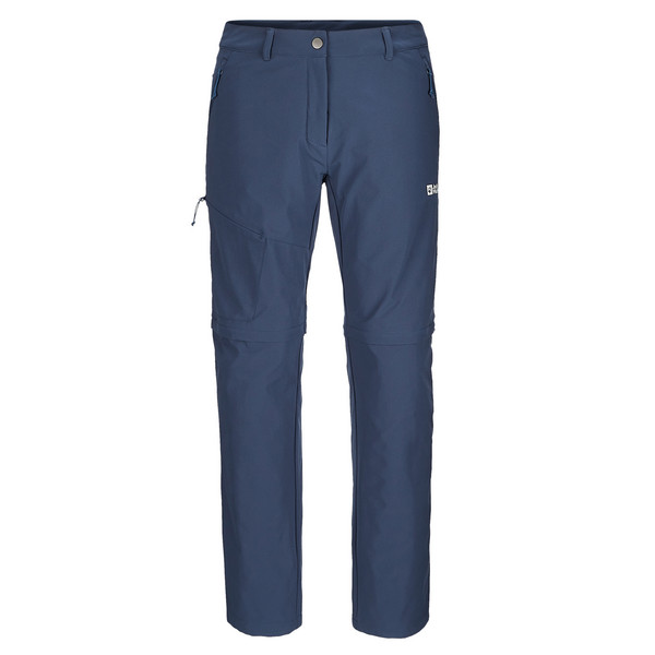 Jack Wolfskin PICO TRAIL ZIP OFF PANTS W Damen - Softshellhose Ansicht 1