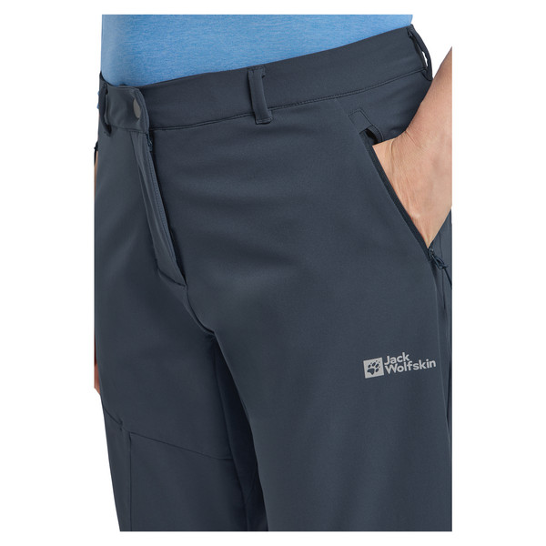 Jack Wolfskin PICO TRAIL ZIP OFF PANTS W Damen - Softshellhose Ansicht 9