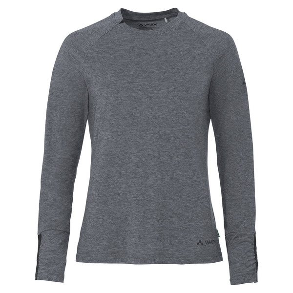 SKOMER LS T-SHIRT III Damen - Funktionsshirt-GRAPHITE