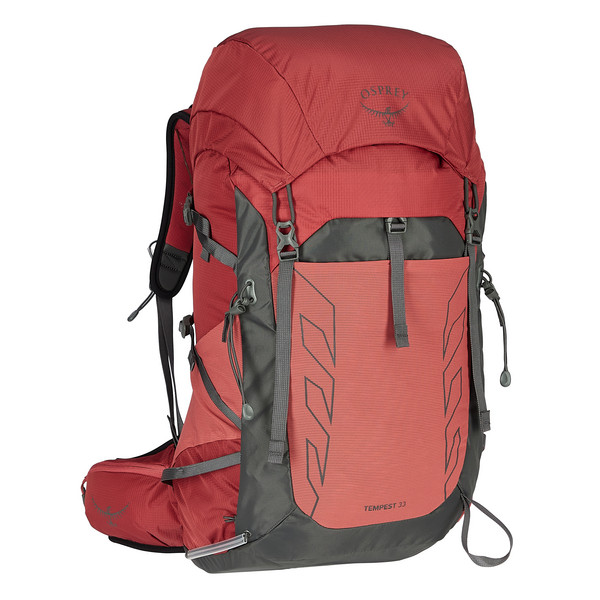 TEMPEST 33 Damen - Tagesrucksack-RED PAMPAS/COAL GREY