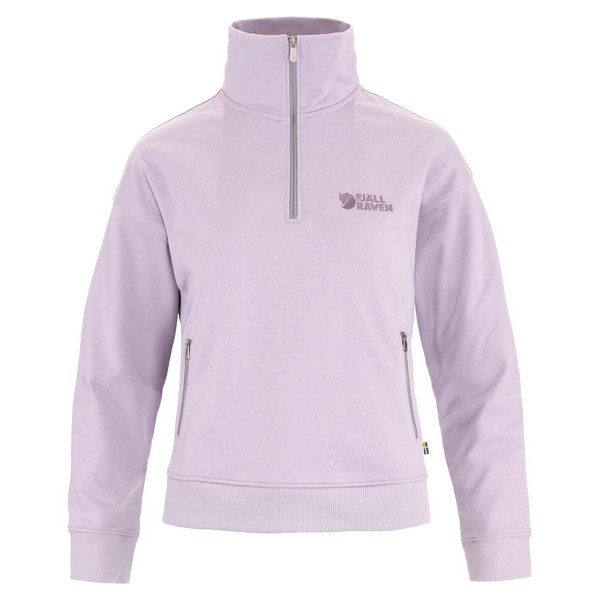 VARDAG HALF ZIP SWEATER W Damen - Sweatshirt-LAVENDER MIST