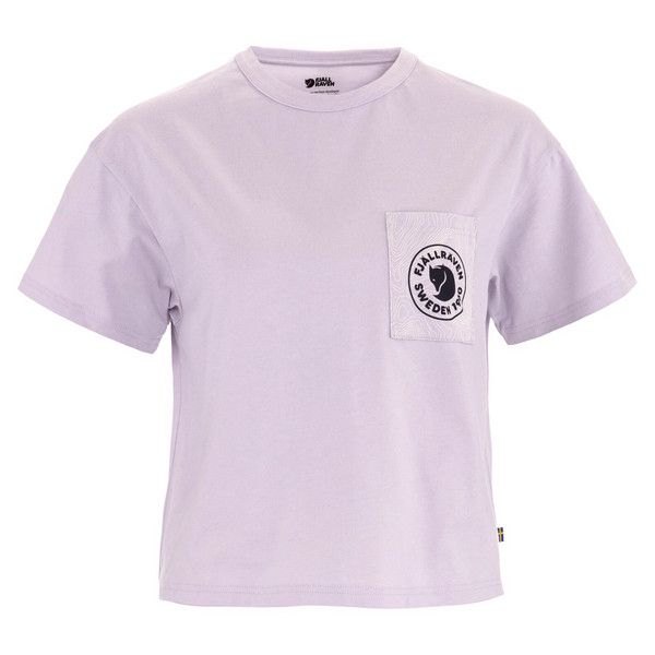 LOGO POCKET T-SHIRT W Damen - T-Shirt-LAVENDER MIST