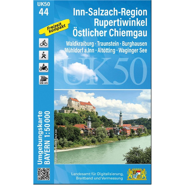 UK50-44 INN-SALZACH-REGION, RUPERTIWINKEL, ÖSTL. CHIEMGAU Ansicht 1