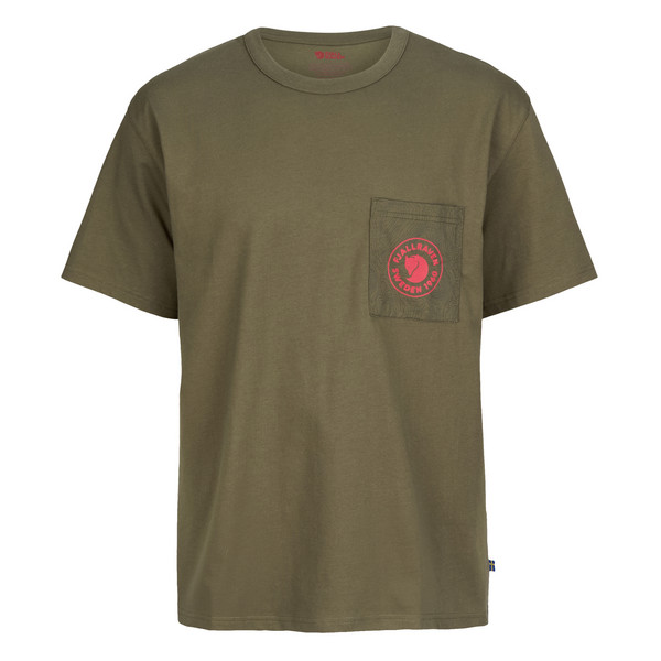 LOGO POCKET T-SHIRT M Herren - T-Shirt-LAUREL GREEN