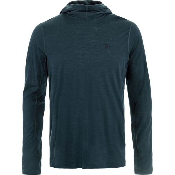 ABISKO WOOL HOODIE M Herren - Hoodie-DARK NAVY