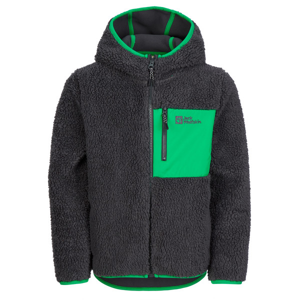 Jack Wolfskin ICE CURL HOOD JACKET K Kinder - Fleecejacke Ansicht 1