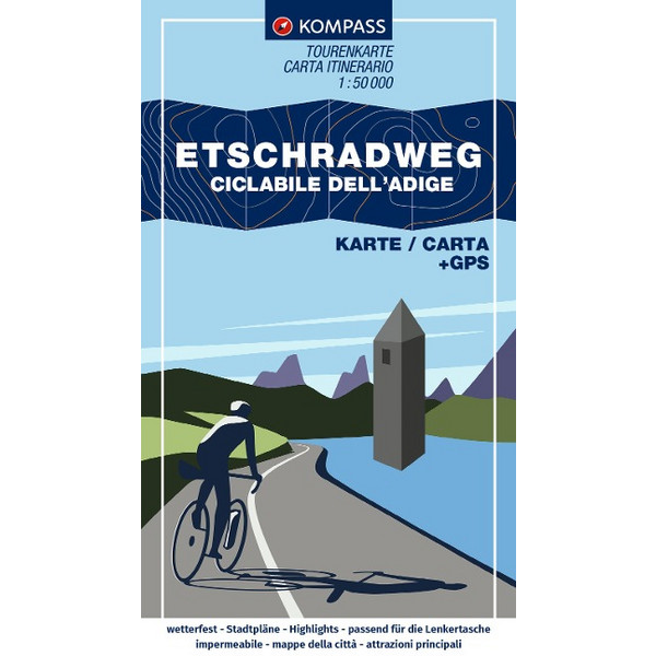 FAHRRAD-TOURENKARTE ETSCHRADWEG