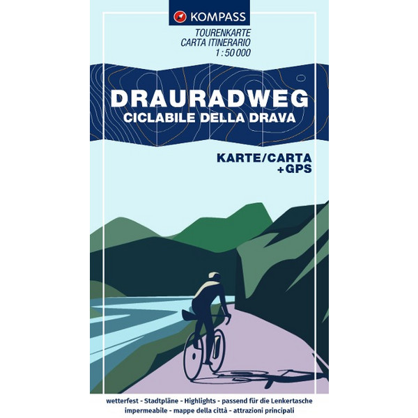 FAHRRAD-TOURENKARTE DRAURADWEG