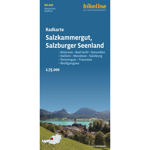 SALZKAMMERGUT - SALZBURGER SEENLAND (RK-A05) - Fahrradkarte