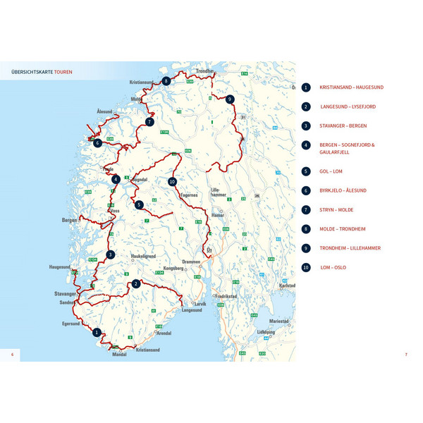 MOTORRAD REISEFÜHRER FJORD-NORWEGEN Ansicht 3