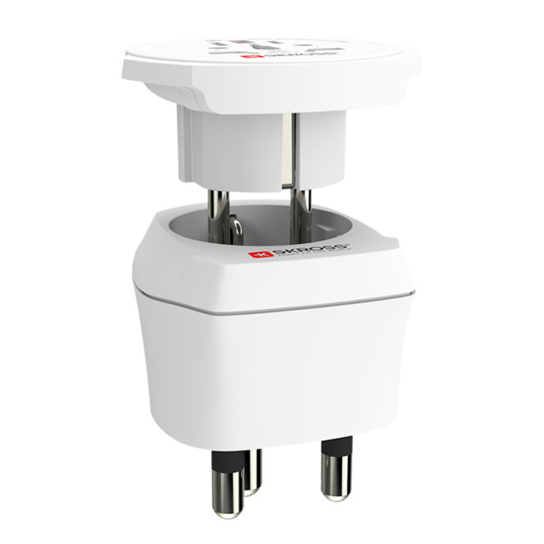 Skross COMBO WORLD TO EU + ZA - Reisestecker Ansicht 2