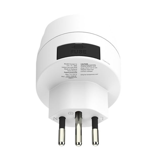 Skross EUROPE TO SWISS + ITALY + BRAZIL - Reisestecker Ansicht 3