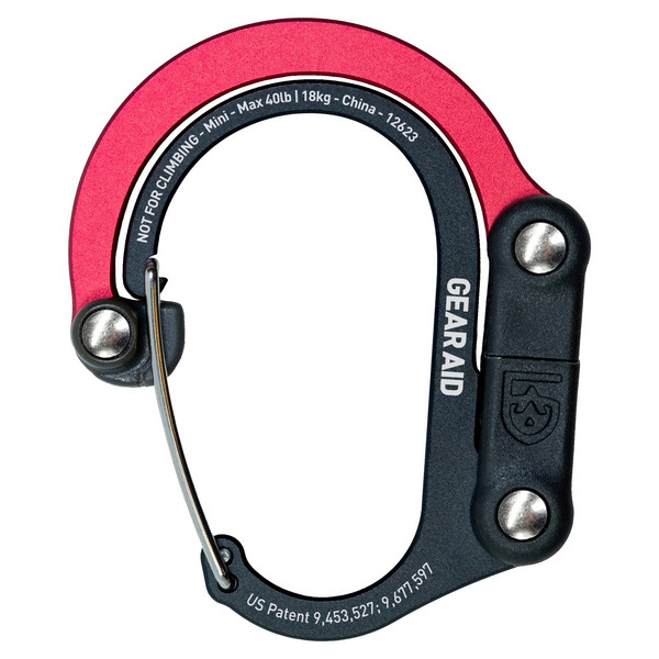 HEROCLIP - Karabiner-ROT