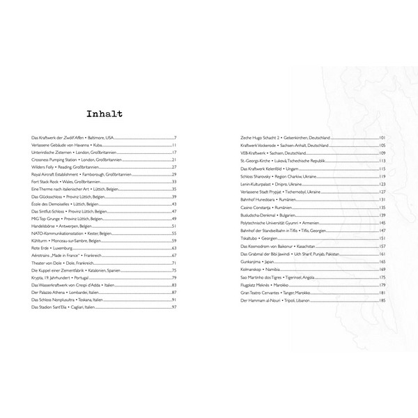 ATLAS DER LOST PLACES - Bildband Ansicht 2