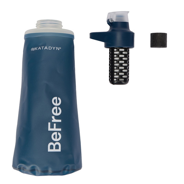 Katadyn BEFREE AC FILTER 1.0L - SCHIEFERBLAU - Trinkwasserfilter Ansicht 8