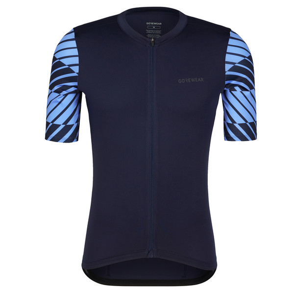 SWIFTRIDE OPTICAL JERSEY Herren - Fahrradtrikot-ORBIT BLUE / CARGO BLUE