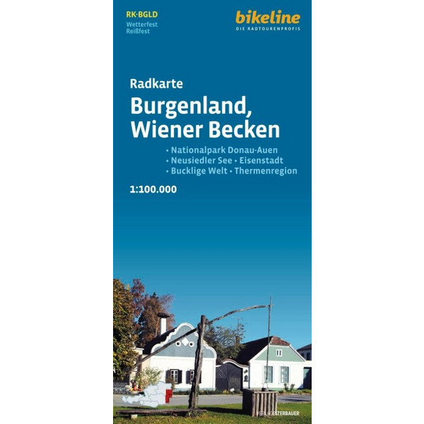 BURGENLAND - WIENER BECKEN 1:75.000 - Fahrradkarte Ansicht 1