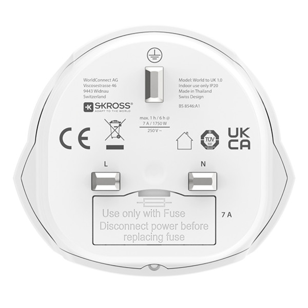 Skross WORLD TO UK - Reisestecker Ansicht 3