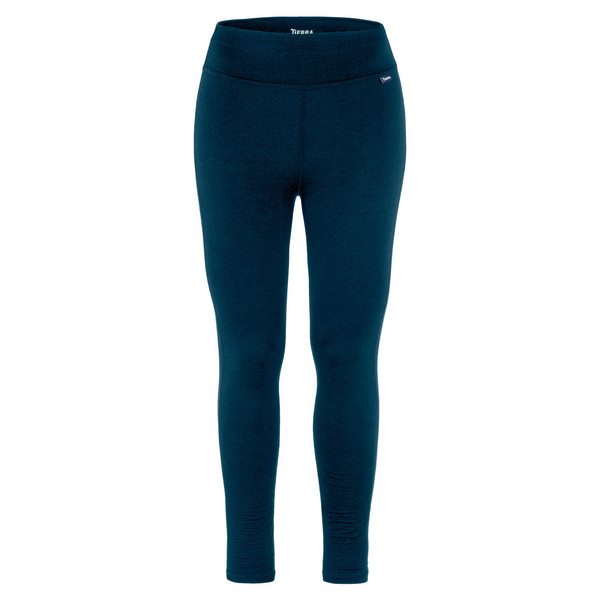 UTILANA MERINO LONG JOHNS W Damen - Baselayer-Hose-DEEP SEA