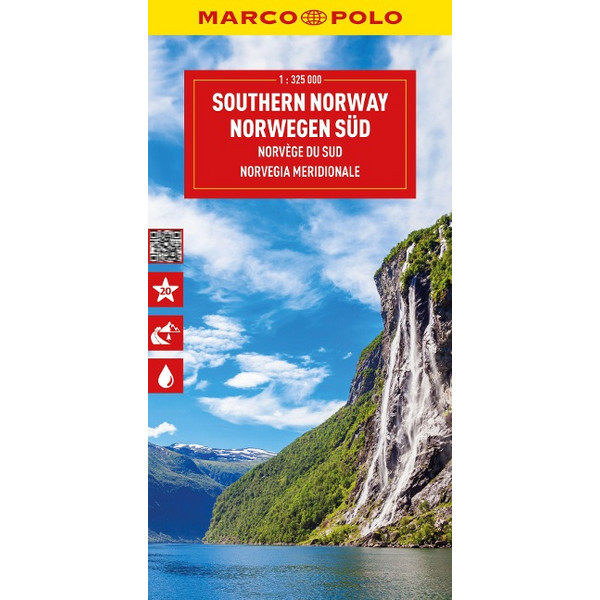 POLO REISEKARTE NORWEGEN SÜD 1:325.000 - Straßenkarte