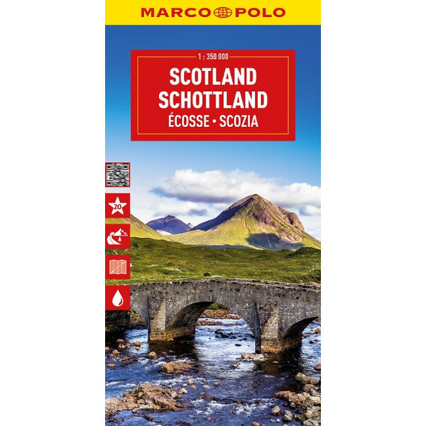 MARCO POLO REISEKARTE SCHOTTLAND 1:350.000 - Straßenkarte Ansicht 1