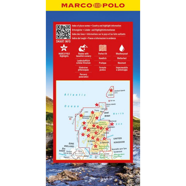 MARCO POLO REISEKARTE SCHOTTLAND 1:350.000 - Straßenkarte Ansicht 2