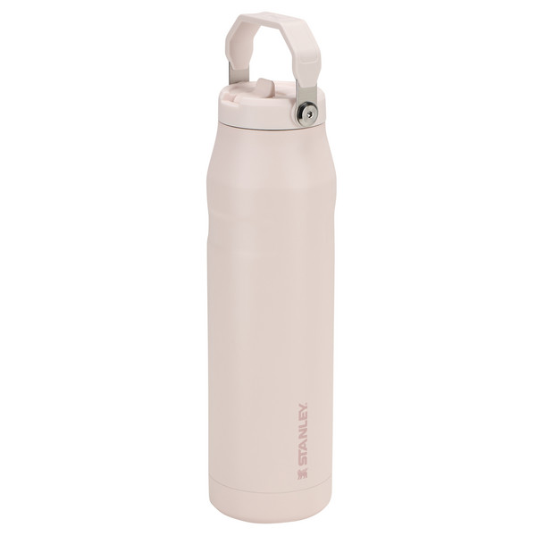 THE ICEFLOW FLIP STRAW 2.0 BOTTLE - Trinkflasche-ROSE QUARTZ