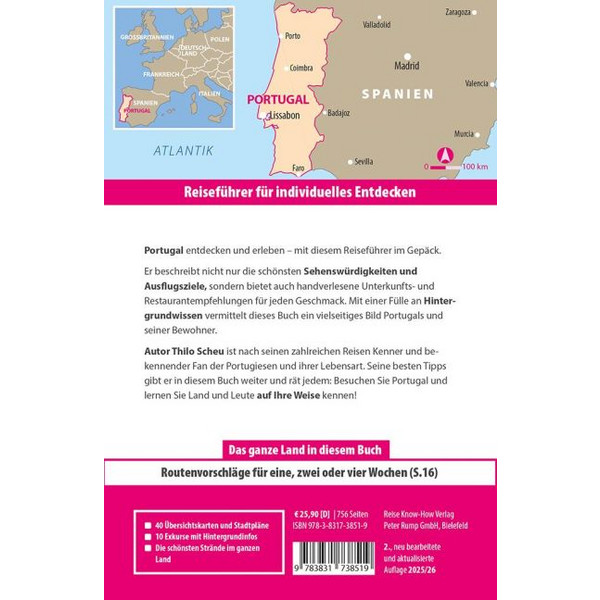 REISE KNOW-HOW REISEFÜHRER PORTUGAL Ansicht 2