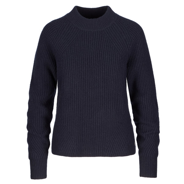 W ROCKCRAFT MOCK NECK Damen - Wollpullover-NAVAL