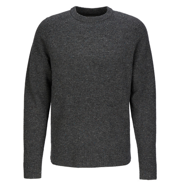 M ROCKCRAFT WOOL PULLOVER Herren - Wollpullover-ASPHALT HTR