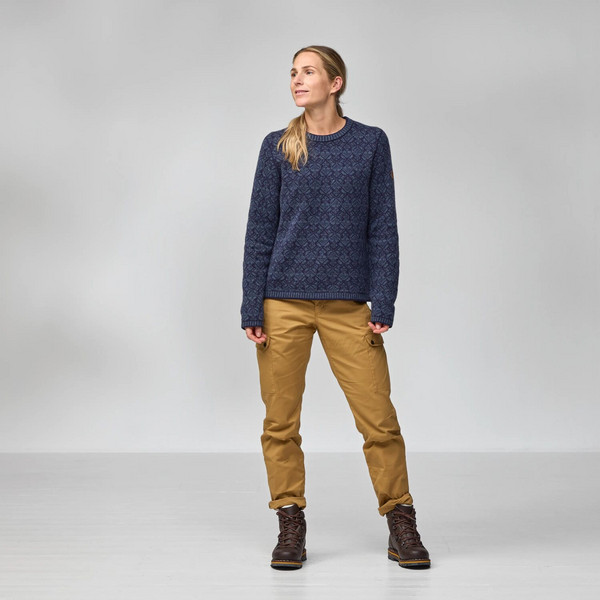 Fjällräven SNOW ROUND NECK SWEATER W Damen - Strickpullover Ansicht 8