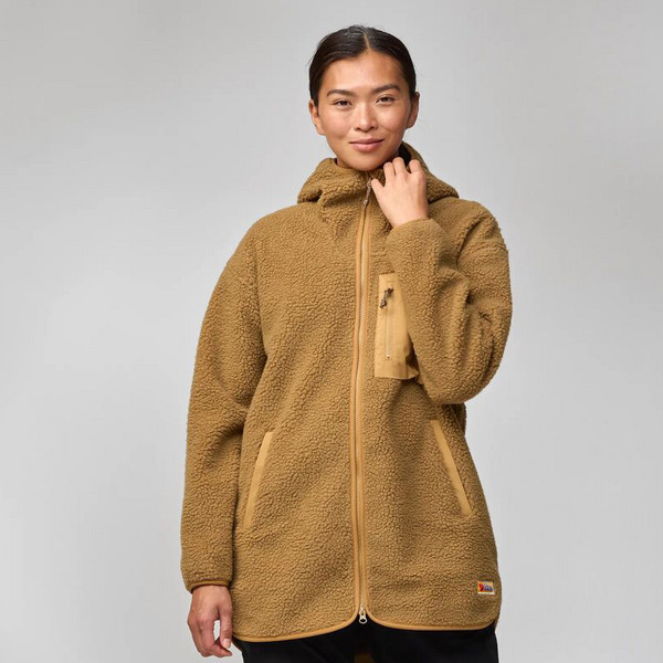 Fjällräven VARDAG PILE FLEECE LONG W Damen - Fleecejacke Ansicht 10