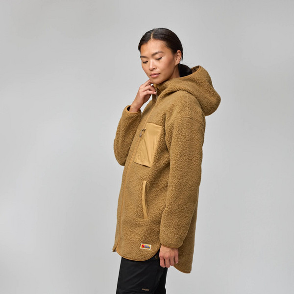 Fjällräven VARDAG PILE FLEECE LONG W Damen - Fleecejacke Ansicht 13