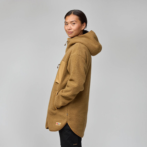 Fjällräven VARDAG PILE FLEECE LONG W Damen - Fleecejacke Ansicht 12