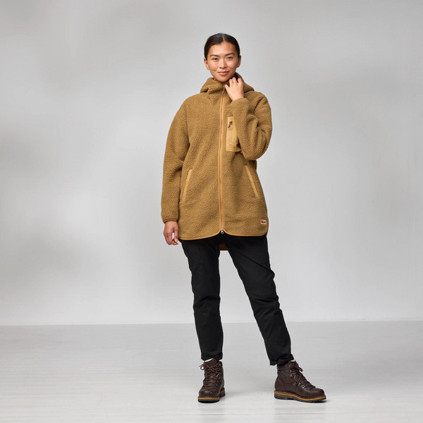 Fjällräven VARDAG PILE FLEECE LONG W Damen - Fleecejacke Ansicht 17