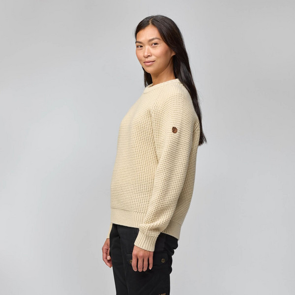Fjällräven ÖVIK WAFFLE KNIT W Damen - Wollpullover Ansicht 5